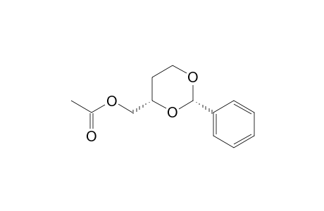 [(2S,4S)-2-phenyl-1,3-dioxan-4-yl]methyl acetate