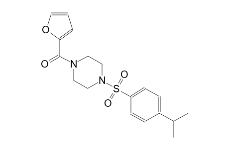 piperazine, 1-(2-furanylcarbonyl)-4-[[4-(1-methylethyl)phenyl]sulfonyl]-