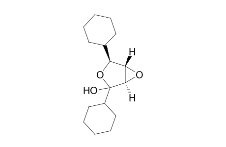(+-)-(1aR,4S,4aS)-2,4-Dicyclohexyltetrahydrooxireno[2,3-c]furan-2-ol