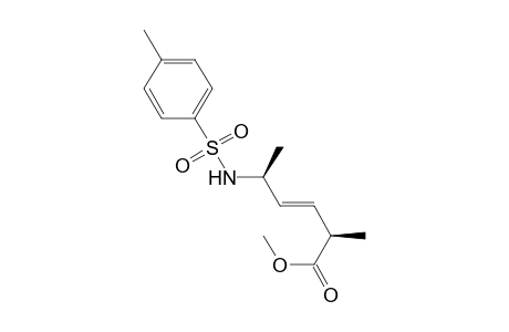 Methyl (2R,3E,5S)-2-Methyl-5-tosylamido-3-hexenoate