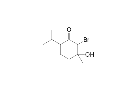 2-Bromo-1-hydroxy-p-menth-3-one