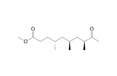 (4R,6S,8S)-4,6,8-trimethyl-9-oxodecanoic acid methyl ester