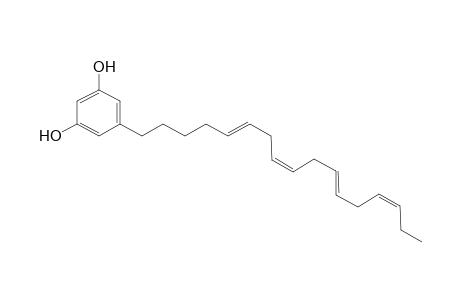 1,3-Benzenediol, 5-(5,8,11,14-heptadecatetraenyl)-