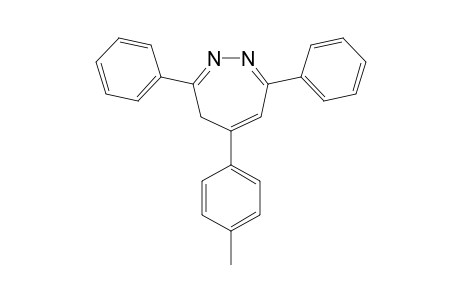 4H-1,2-Diazepine, 5-(4-methylphenyl)-3,7-diphenyl-