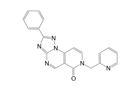pyrido[3,4-e][1,2,4]triazolo[1,5-a]pyrimidin-6(7H)-one, 2-phenyl-7-(2-pyridinylmethyl)-