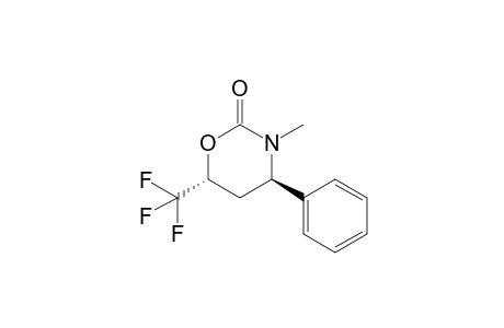 (4R*,6R*)-3-Methyl-4-phenyl-6-trifluoromethyl-1,3-oxazinan-2-one
