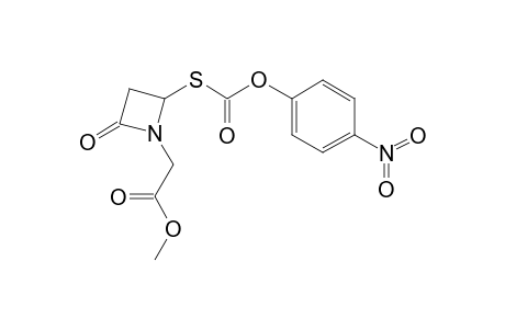 2-[2-keto-4-[(4-nitrophenoxy)carbonylthio]azetidin-1-yl]acetic acid methyl ester