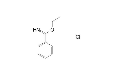 Benzenecarboximidic acid, ethyl ester, hydrochloride