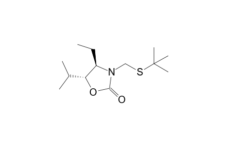 (4R,5R)-3-(tert-butylsulfanylmethyl)-4-ethyl-5-isopropyl-oxazolidin-2-one