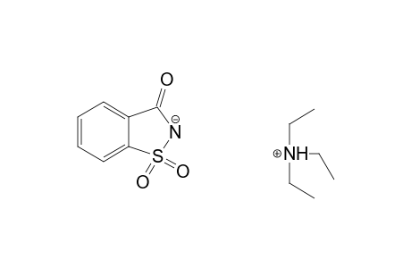 N,N,N-Triethylammonium saccharin