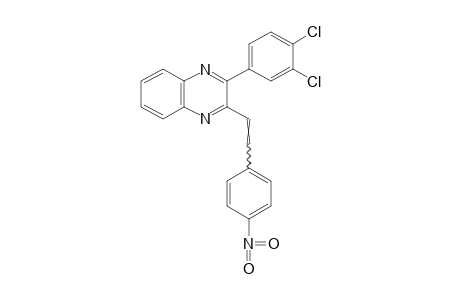 3-(3,4-DICHLOROPHENYL)-2-(p-NITROSTYRYL)QUINOXALINE