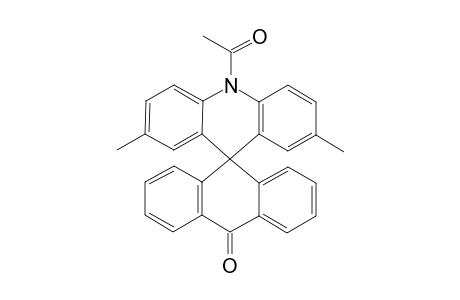 Spiro[acridine-9(10H),9'(10'H)-anthracen]-10'-one, 10-acetyl-2,7-dimethyl-