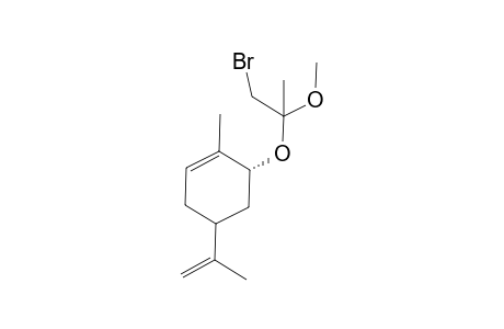 (R)-6-(2-Bromo-1-methoxy-1-methyl-ethoxy)-4-isopropenyl-1-methyl-cyclohexene