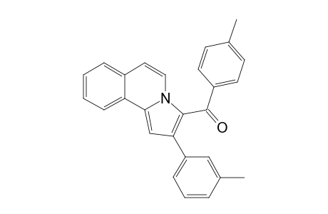 (4-methylphenyl)[2-(3-methylphenyl)pyrrolo[2,1-a]isoquinolin-3-yl]methanone