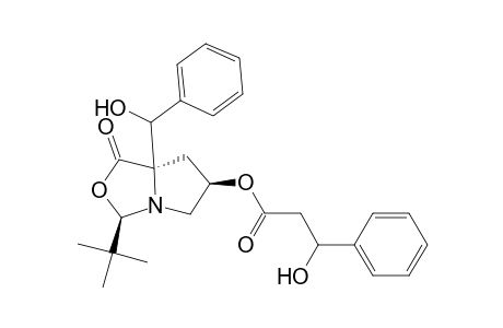 1H,3H-Pyrrolo[1,2-c]oxazole, benzenepropanoic acid deriv.