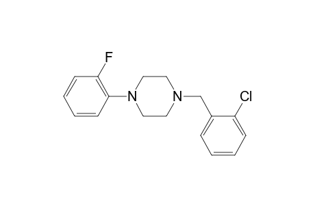 1-(2-Chlorobenzyl)-4-(2-fluorophenyl)piperazine