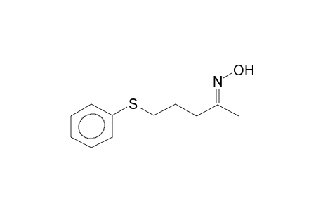 5-PHENYLTHIO-2-PENTANONOXIME