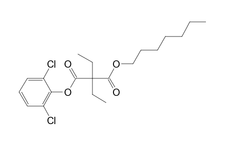 Diethylmalonic acid, 2,6-dichlorophenyl heptyl ester