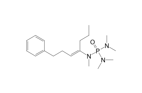 [(1-phenyl-3-hepten-4-yl)]pentamethyl phosphoric triamide