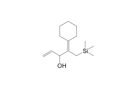 4-Cyclohexylidene-5-(trimethylsilyl)pent-1-en-3-ol