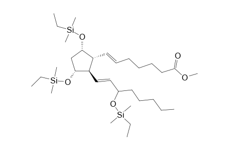 Dmes-ether of prostaglandin F-2.alpha.-methyl ester