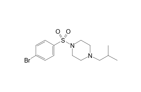 1-(4-Bromophenylsulfonyl)-4-isobutylpiperazine