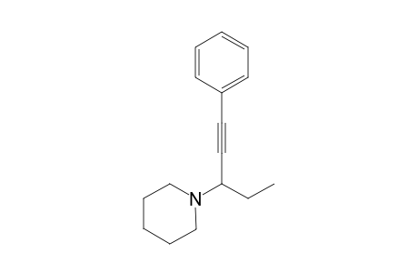 1-(1-Ethyl-3-phenyl-prop-2-ynyl)-piperidine