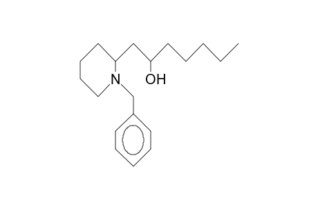 N-Benzyl-2a-(2-hydroxy-heptyl)-piperidine