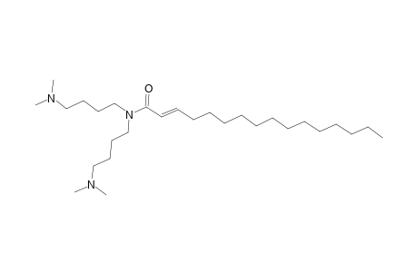 2-Hexadecenamide, N,N-bis[4-(dimethylamino)butyl]-, (E)-