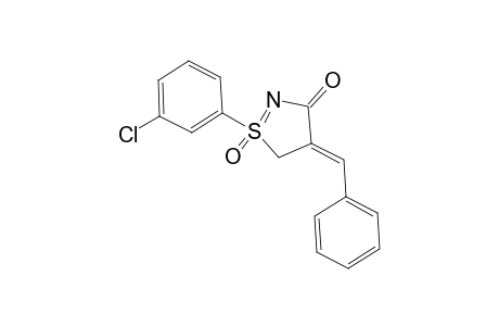 (Z)-4-Benzylidene-1-(3-chlorophenyl)-4,5-dihydro-3H-1.lambda.6-isothiazol-3-one-1-oxide