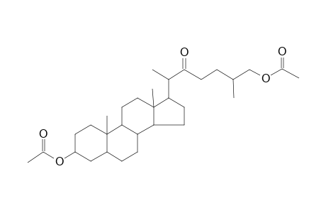 16-Deoxo-5,6-dihydrokryptogenin diacetate