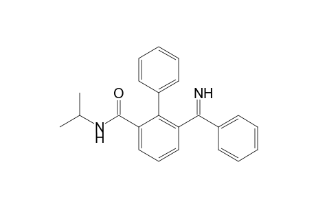 1-isopropyl-carbamoyl-2-phenyl-phenylimidomethyl-benzene