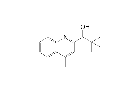 2,2-Dimethyl-1-(4-methylquinol-2-yl)propan-1-ol