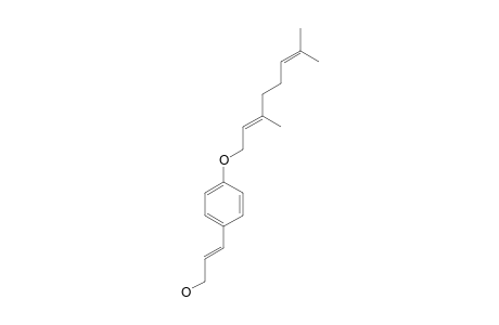 COLENEMOL;3-[4-DIMETHYL-2,6-OCTADIENYLOXY)-PHENYL]-2-PROPENOL