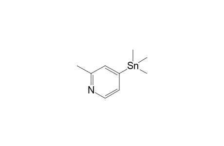 Trimethyl-(2-methyl-4-pyridinyl)stannane