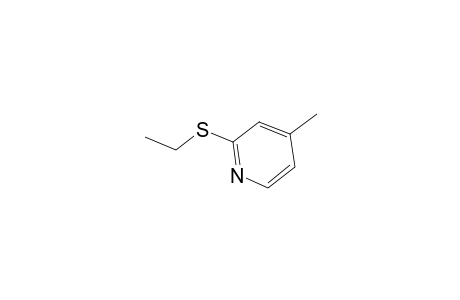 4-Picoline, 2-(ethylthio)-