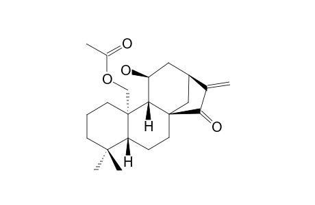ent-20-Acetoxy-11.alpha.-hydroxy-16kauren-15-one