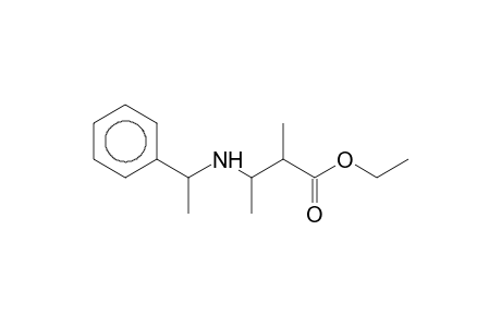 2-Methyl-3-(1-phenyl-ethylamino)-butyric acid ethyl ester