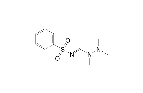 N-(phenylsulfonyl)formimidic acid, trimethylhydrazide
