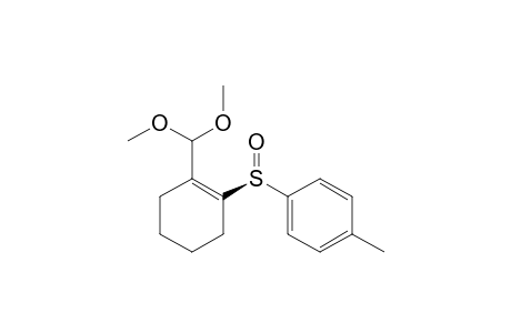 (S)-2-(p-Tolylsulfinyl)cyclohexenecarbaldehyde dimethyl acetal