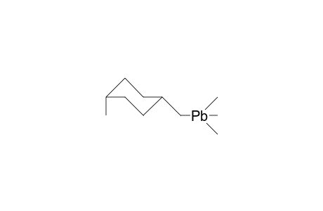 (cis-4-Methyl-cyclohexyl)-methyl-trimethyl-plumbane