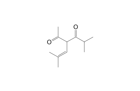 2,4-Hexanedione, 5-methyl-3-(2-methyl-1-propenyl)-