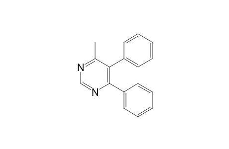 4-Methyl-5,6-diphenylpyrimidine