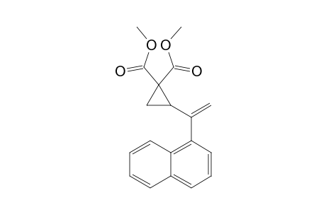 2-[1-(1-naphthalenyl)ethenyl]cyclopropane-1,1-dicarboxylic acid dimethyl ester