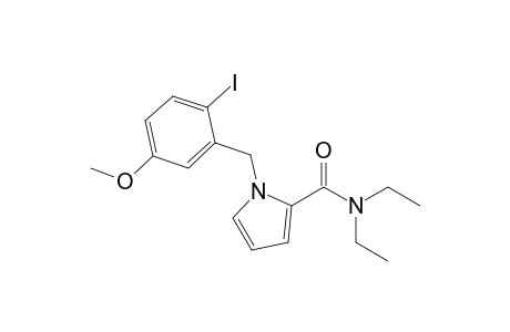 1-(2-Iodo-5-methoxybenzyl)pyrrole-2-carboxylic acid diethyl amide