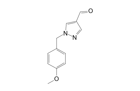 1-(4-methoxybenzyl)pyrazole-4-carbaldehyde