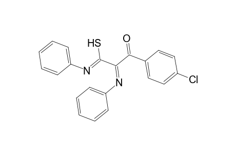 (2Z)-3-(4-Chlorophenyl)-3-oxo-N-phenyl-2-(phenylimino)propanethioamide