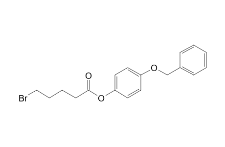 5-Bromovaleric acid, 4-benzyloxyphenyl ester