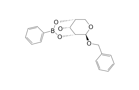 BENZYL-BETA-D-RIBOPYRANOSIDE-2,4-PHENYLBORONATE