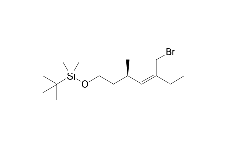 (3Z,5R)-(+)-3-Bromomethyl-7-tert-butyldimethylsiloxy-5-methylhept-3-ene